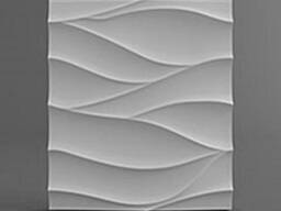 3д-панель "волны", "мягкий квадрат"
