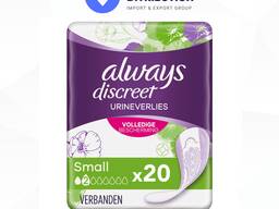 Always Discreet Incontinence Pads Small Plus ОПТОМ