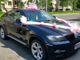 Аренда автомобиля для свадьбы торжества BMW X6