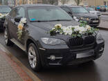 Аренда автомобиля для свадьбы торжества BMW X6 - фото 1