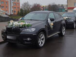 Аренда автомобиля для свадьбы торжества BMW X6 - фото 2