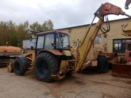 Аренда экскаватора на пневмоходу, экскаватора-погрузчика