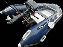 Прокат лодки ПВХ (6 мест) Kingfish TS370 киль. С колесами и держ спиннингов