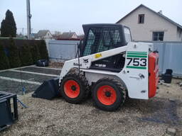 Аренда минипогрузчика, культиватора bobcat