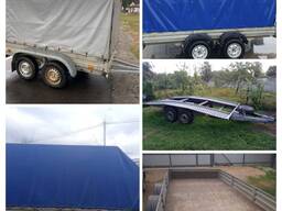 Аренда, ремонт прицепов, лафета