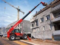 Услуги погрузчика телескопического MANITOU MT 1740