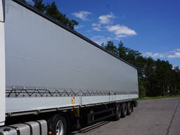 Аренда тентованного полуприцепа