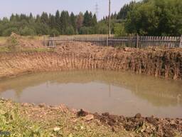 Выкопать пруд, водоем.