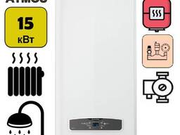 Атмосферный газовый котел Ariston Cares X 15 СF NG (двухконтурный)