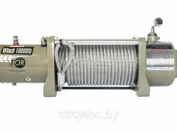 Автомобильная лебедка TOR ЛА S10000 г/п 4536 кг 28 м 24V