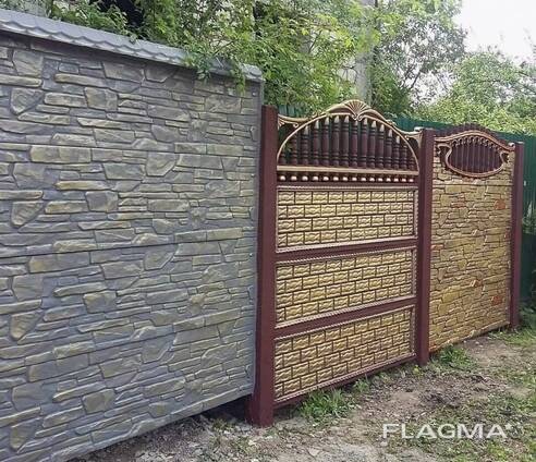 Бетонный Ажурный Забор