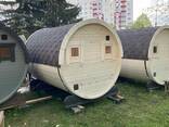 Баня-бочка 3 метра - фото 2