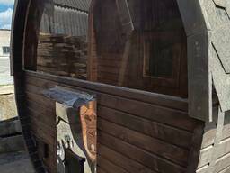 Баня-бочка BADEFASS 4.0 м на 2 пом.