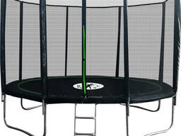 Батут ProFit Premium Black 312 см PRO с внешней защитной сеткой и лестницей