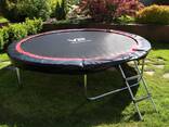 Батут V2 Trampoline 12Ft Redline (внешняя сетка, 4 ноги) - фото 2