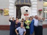 Белый танцующий Медведь Гомель Поздравление Заказать - фото 5