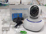 Беспроводная поворотная Wi-Fi камера видеонаблюдения Wifi Smart Net Camera v380s. - фото 3