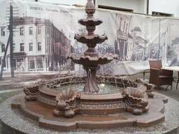 Бетонный фонтан