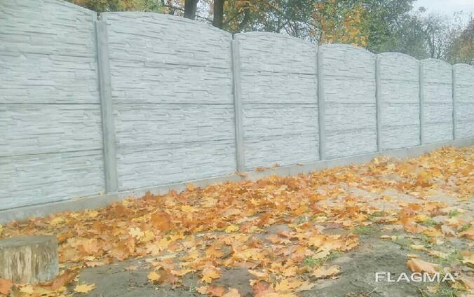 Бетонные заборы — Купить в Гродно на Flagma.by #2851096