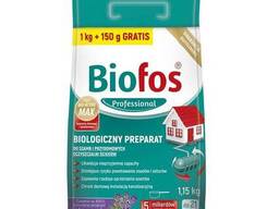 Биофос порошок для септиков и очистит. станций Biofos Professional 1 кг+150гр, пакет