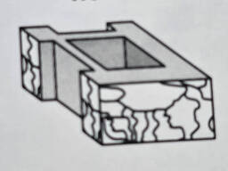 Блок столба углового 300*300*200 мм