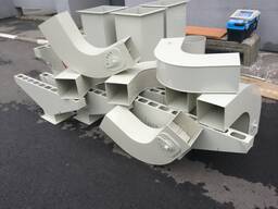Воздуховоды из PVC – ПВХ, PPC- Полипропилена.