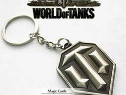 Брелок на ключи "World of Tanks - Логотип"
