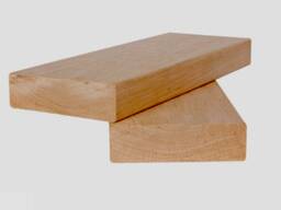 Брус для изготовления каркаса для полков в баню лиственных пород