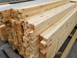 Брус строганный АВ, ель, сухой