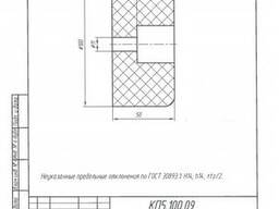 Буфер резиновый для комплектации промышленных кранов