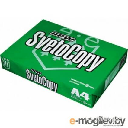 Бумага для печати SvetoCopy new А4 80g/m2 500л