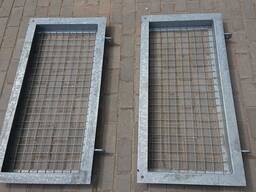 Часть клетки для диких животных. Элемент прямоугольный 52*106,5 см