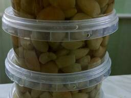 Чеснок солено-маринованный, сушёный