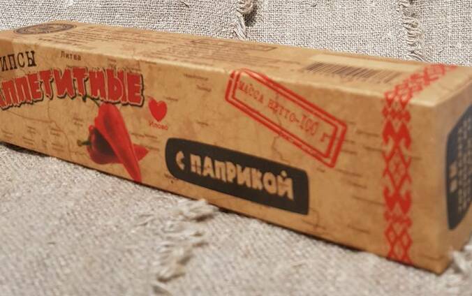 Чипсы Аппетитные паприкой 100 гр.
