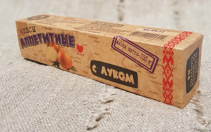 Чипсы Аппетитные с луком 100 гр.