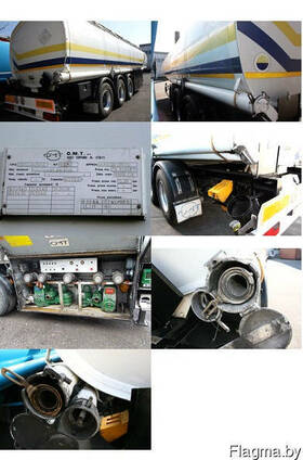 Цистернагсм OMT fuel/benzin/diesel 40725 Ltr. 5x Kammer