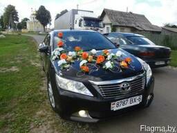 Декор (украшение) свадебного кортежа