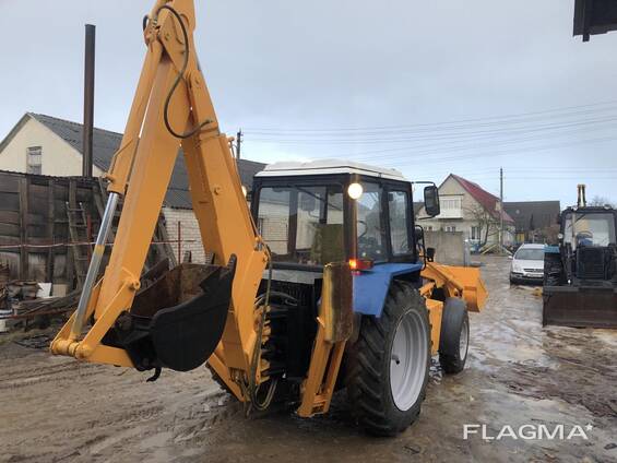 Экскаватор-погрузчик — Оказание услуги в Молодечно, Flagma.by #4774837