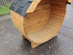 Деревянная дровница BADEFASS