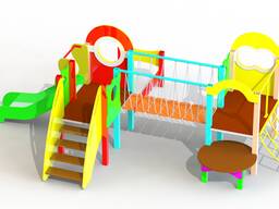 Детские игровые площадки, горка, качели, карусели