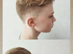 Детские женские стрижки, окрашивание волос