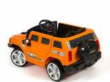 Детский электромобиль Electric Toys Hummer Lux (оранжевый)