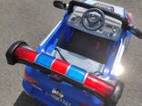 Детский электромобиль полиция на два ребёнка