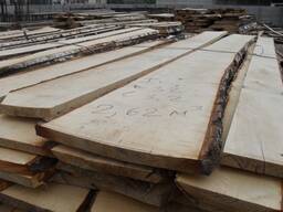 Доска необрезная из березы