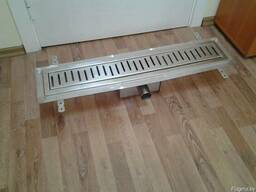 Лоток водоотводный из нержавеющей стали DN100, DN50, DN150