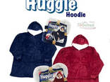 Двухсторонняя толстовка - халат с капюшоном Huggle Hoodie (2 цвета) - фото 3