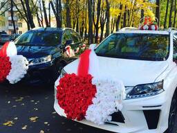 Джипы Lexus в Свадебный кортеж, пассажирские перевозки