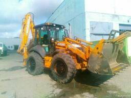 Экскаватор погрузчик в могилеве. Аренда