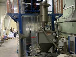 Экструдер ПВХ плёнки для термоусадочной этикетки и колпачков SJF 65-120