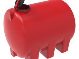 Емкость для КАС H 5000 л с откидной крышкой красная